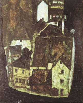 Egon Schiele Dead City III (mk12) china oil painting image